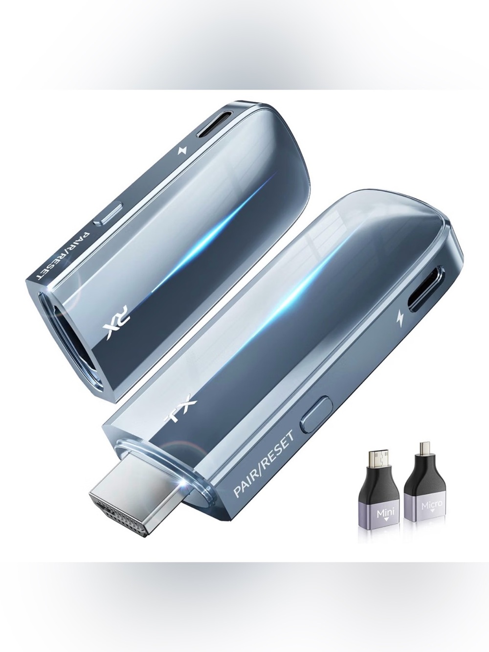 Wireless HDmI Dual-Band 5.8+2.4G, 4K Decode 10Bit 1.08 Billion Hues